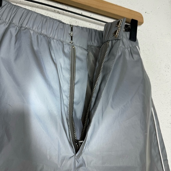 White Fox 3M Reflective Jogger Swooshy Track Pants XS - Picture 7 of 13